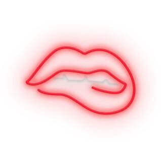 Letrero luminoso Candyshock Biting Lips